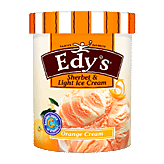 Dreyer's/Edy's&nbsp;Sherbet & Light Ice Cream&nbsp;Orange Cream Picture